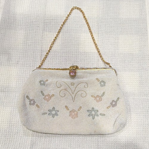 Vintage beaded evening bag - vintage,
