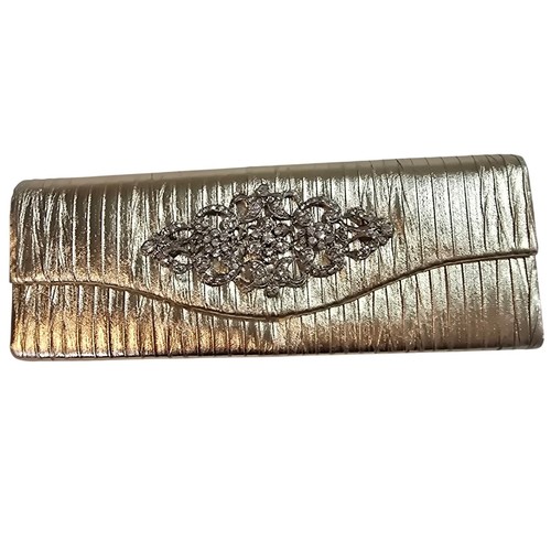 Raj gold metallic pleated - gold,