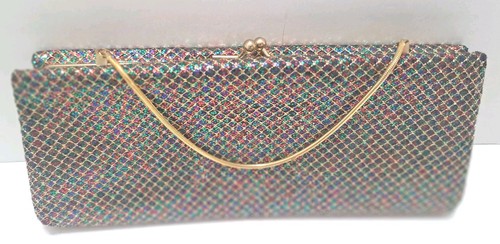 Crystal rhinestone clutch - crystal,