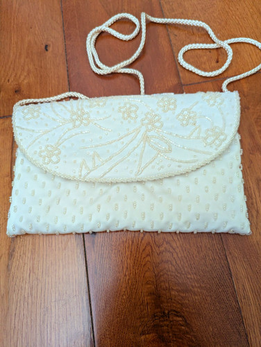 Vintage handmade ivory beaded - vintage,