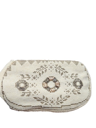 Beaded ivory silver - ivory,