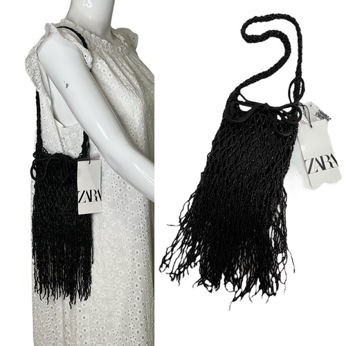 Zara clutch bag - clutch, black