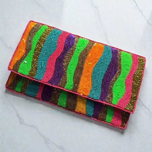 Boho retro neon multicolor - retro,