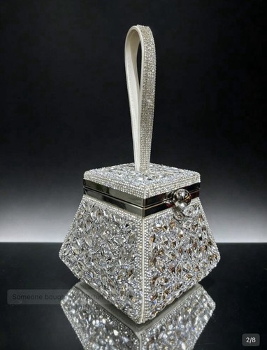 Evening bag diamond crystal - evening,