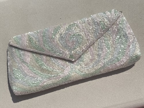 Monsoon beaded clutch bag - monsoon,