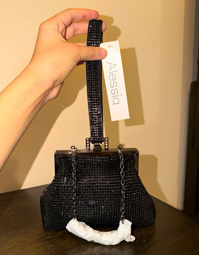 Alessia black rhinestone - alessia,