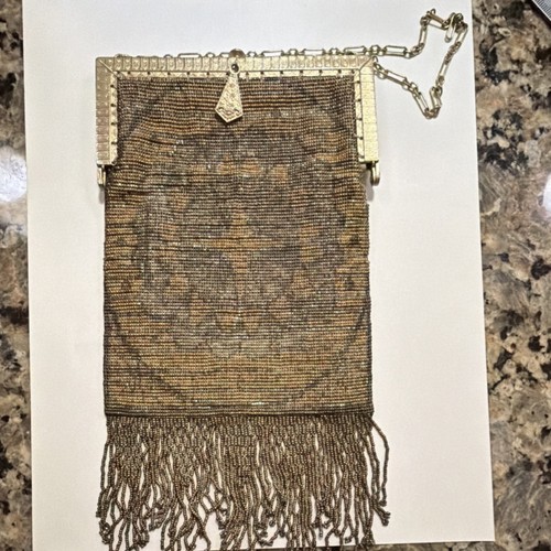 Vintage art deco beaded - vintage,