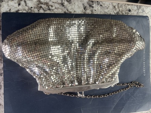 Whiting davis silver mesh - davis,